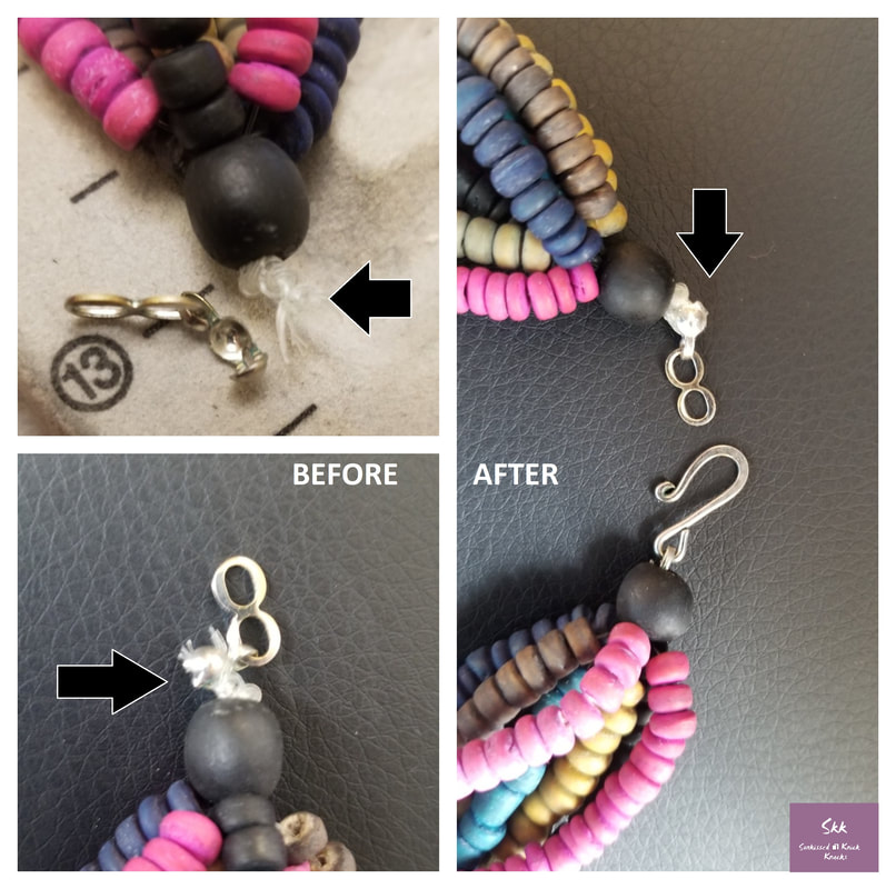 Necklace repair - Sunkissed